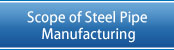 Scope of Steel Pipe Manufacturing